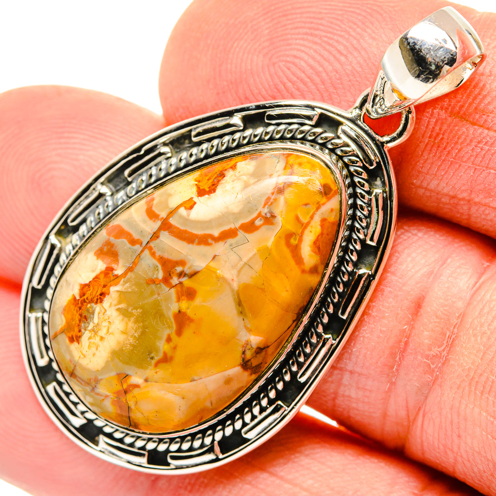 Mookaite Pendants handcrafted by Anasilvercos - PD30477