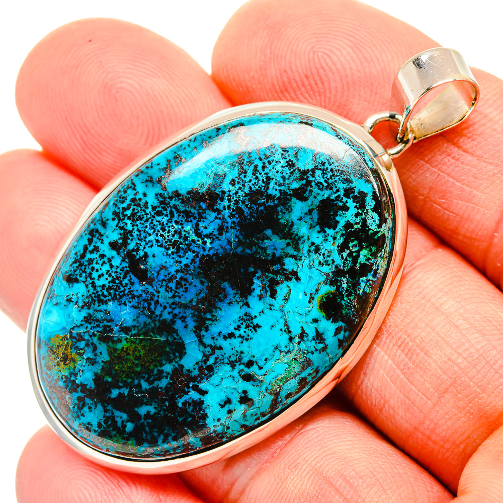 Shattuckite Pendants handcrafted by Anasilvercos - PD30486