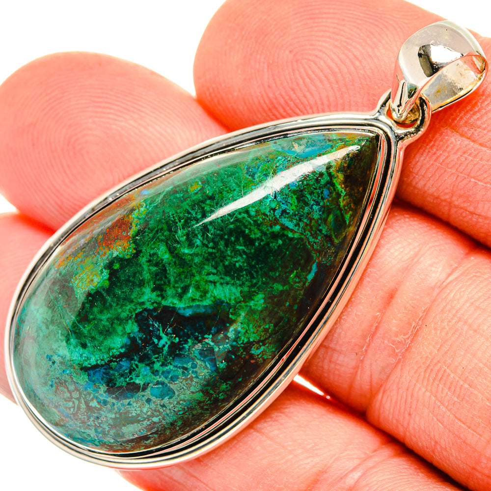 Malachite Pendants handcrafted by Anasilvercos - PD30499