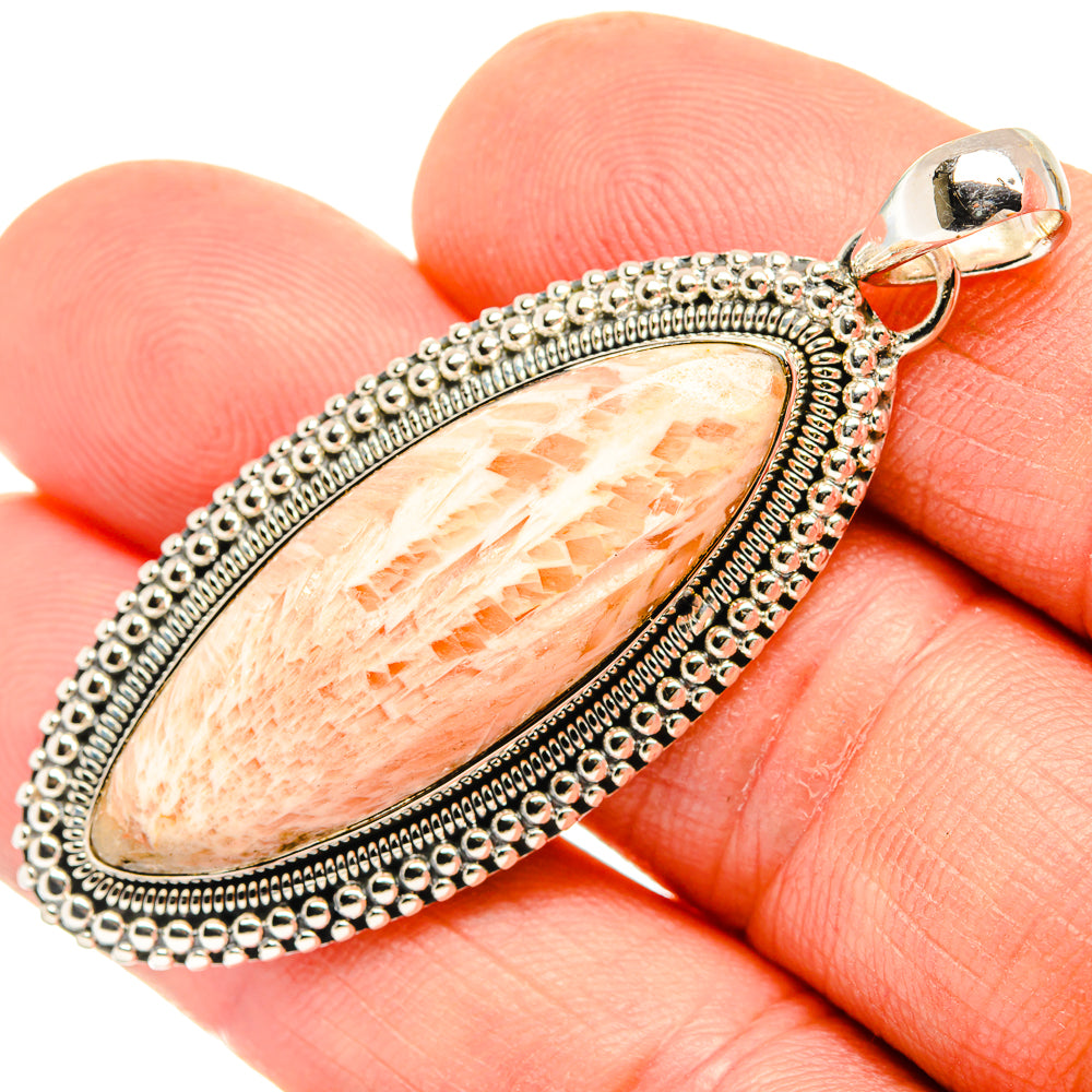 Scolecite Pendants handcrafted by Anasilvercos - PD30503
