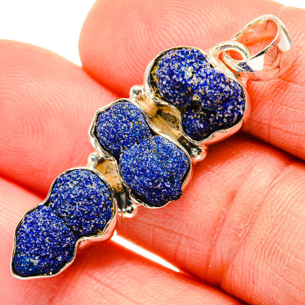 Lapis Lazuli Pendants handcrafted by Anasilvercos - PD30527