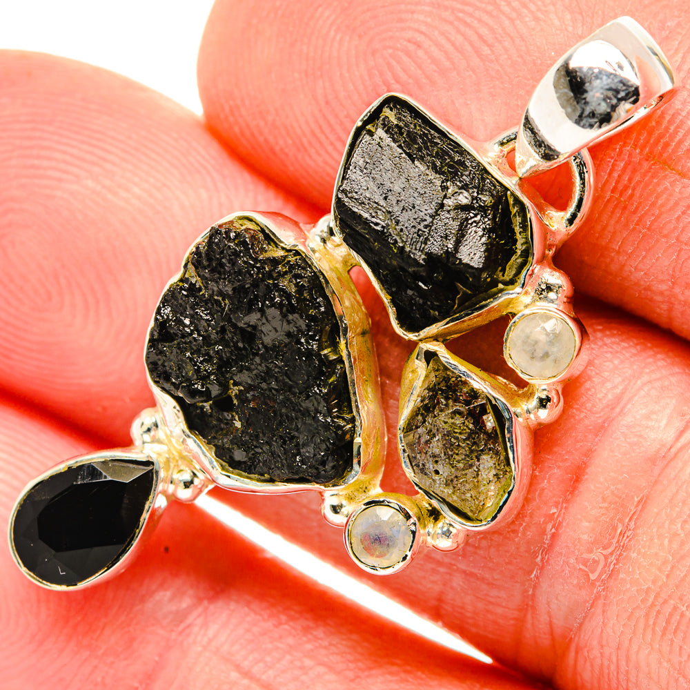 Tektite Pendants handcrafted by Anasilvercos - PD30552