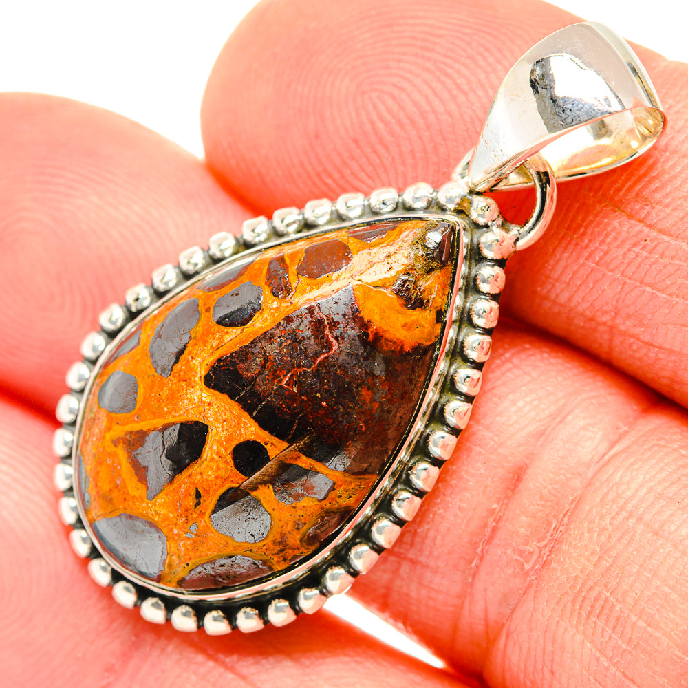 Bauxite Pendants handcrafted by Anasilvercos - PD30562
