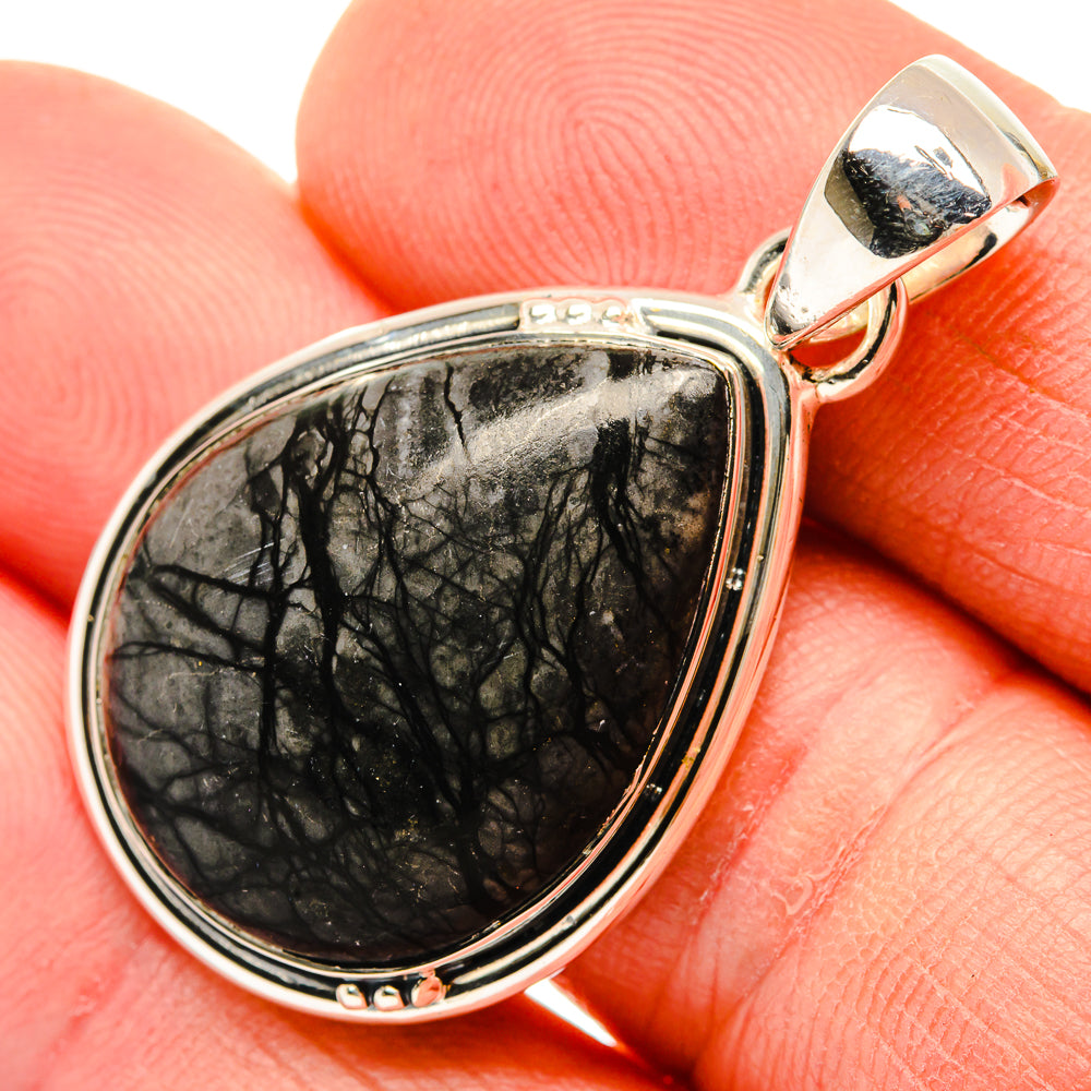 Picasso Jasper Pendants handcrafted by Anasilvercos - PD30564