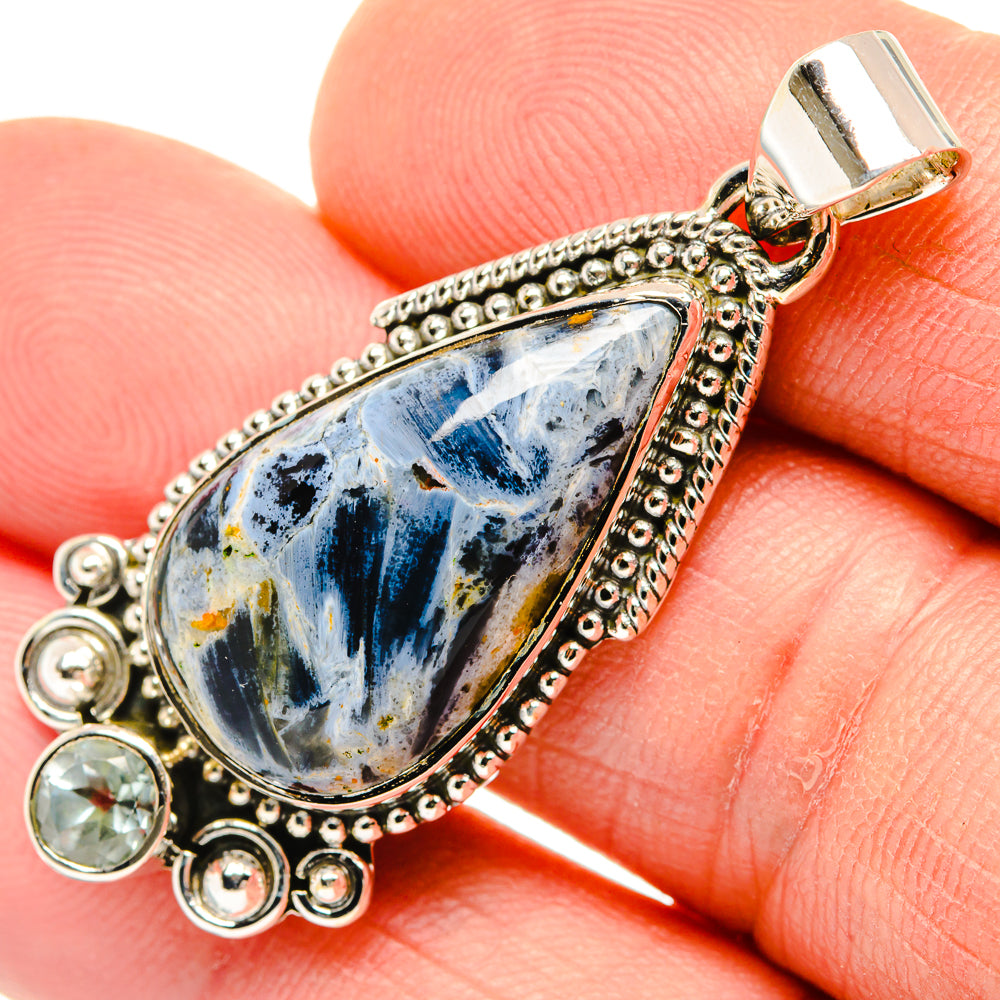 Pietersite Pendants handcrafted by Anasilvercos - PD30575