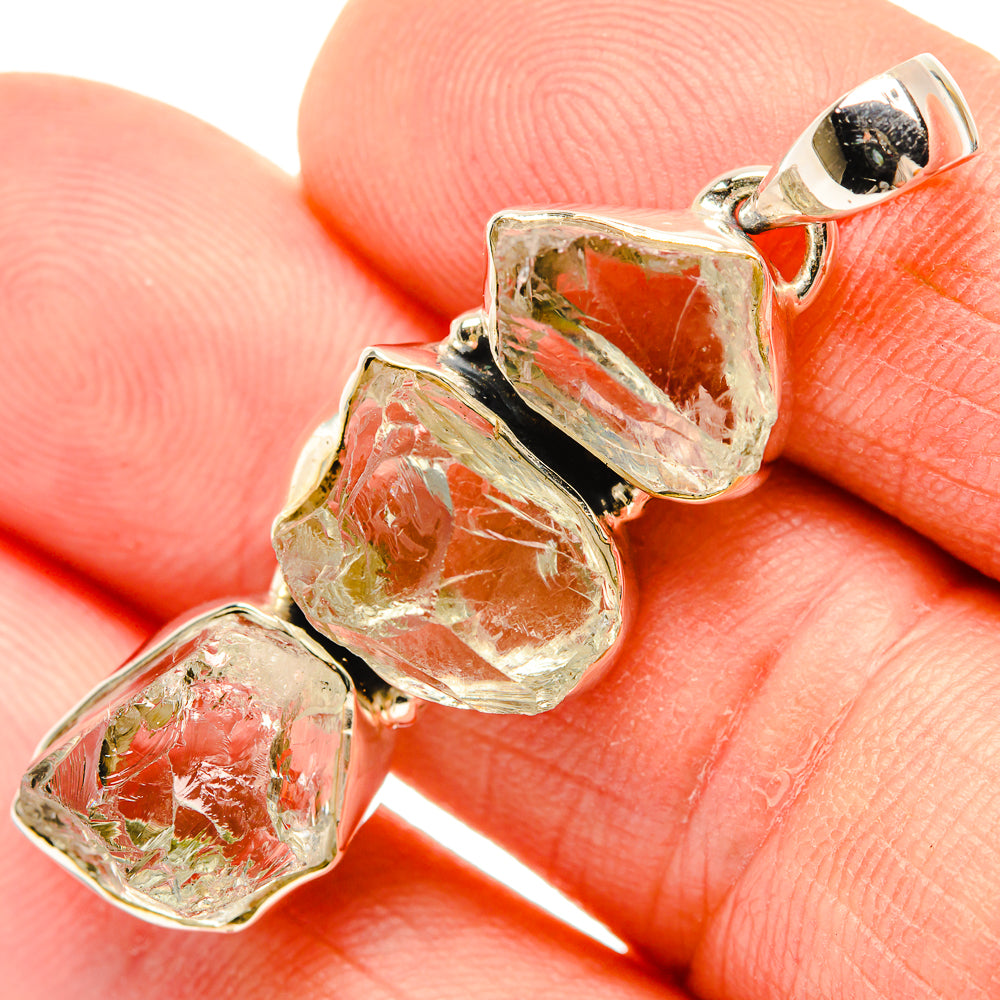 Green Amethyst Pendants handcrafted by Anasilvercos - PD30593