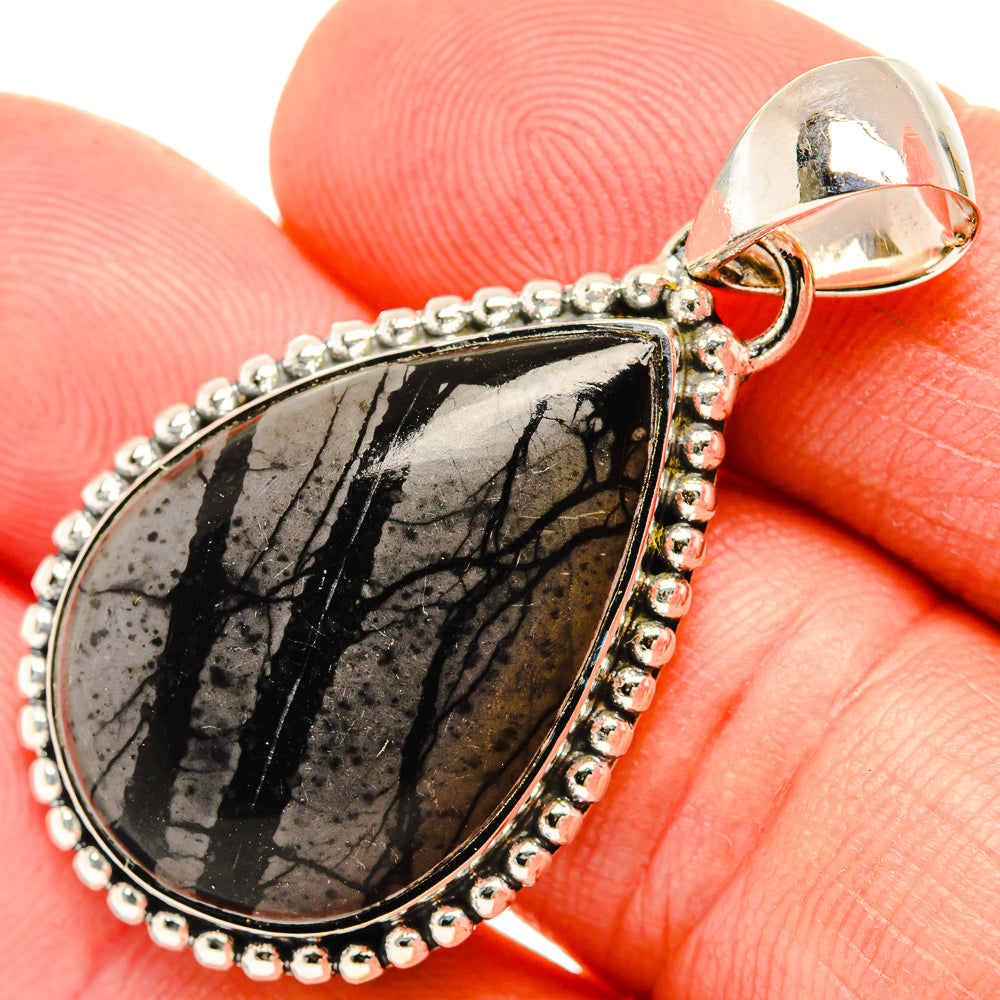 Picasso Jasper Pendants handcrafted by Anasilvercos - PD30605