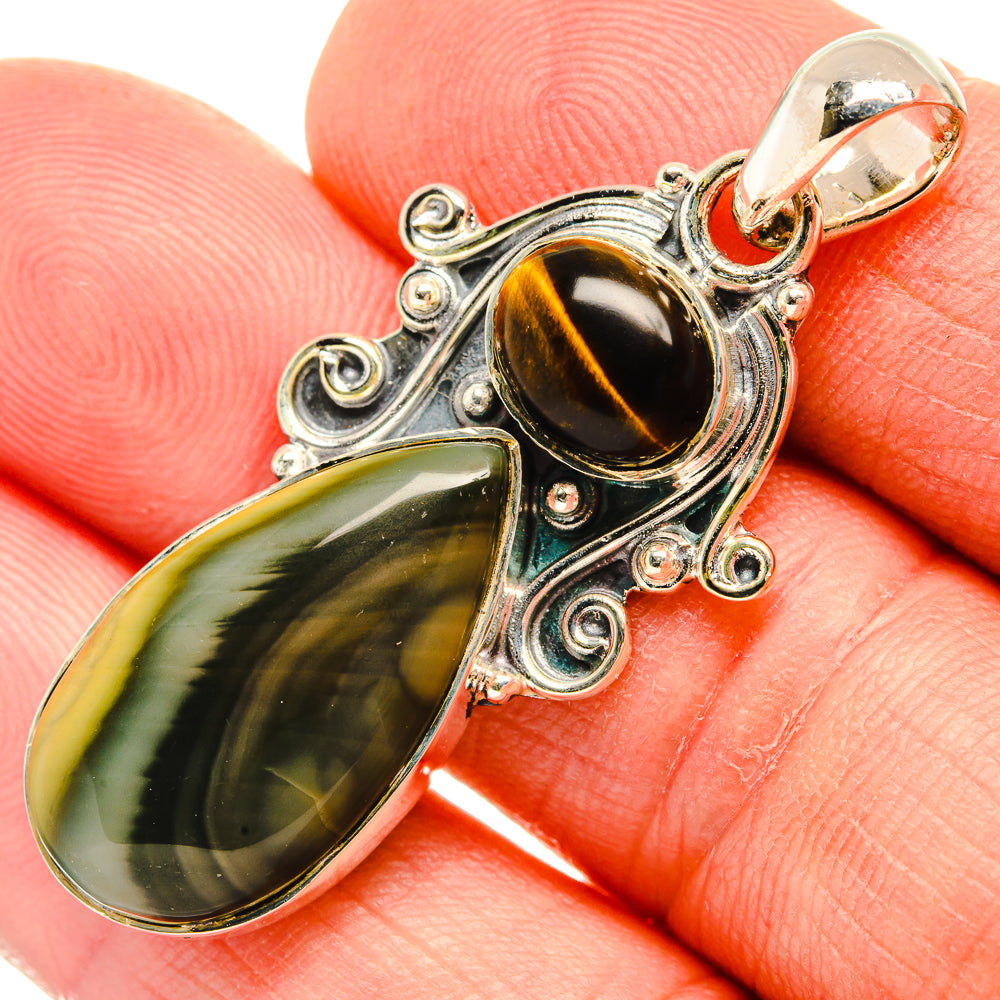 Imperial Jasper Pendants handcrafted by Anasilvercos - PD30653