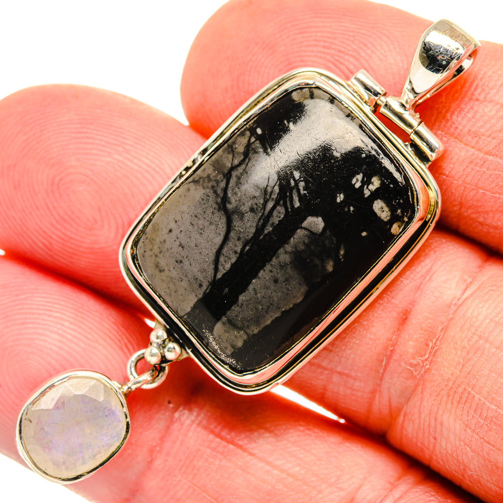 Picasso Jasper Pendants handcrafted by Anasilvercos - PD30655