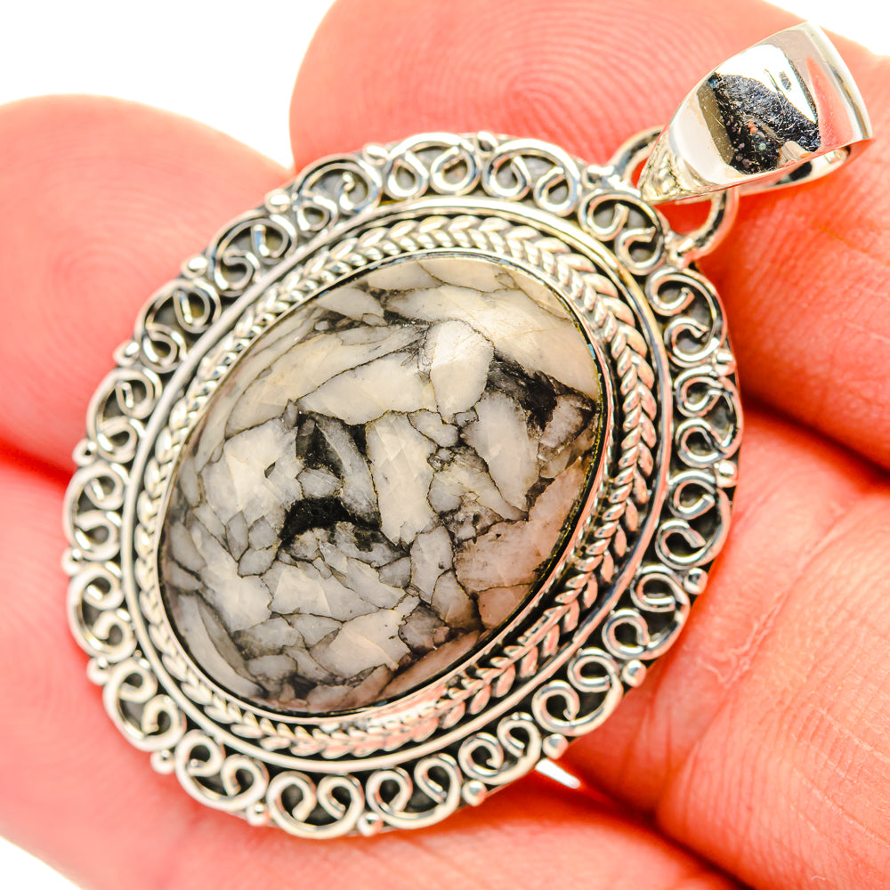 Pinolith Jasper Pendants handcrafted by Anasilvercos - PD30674