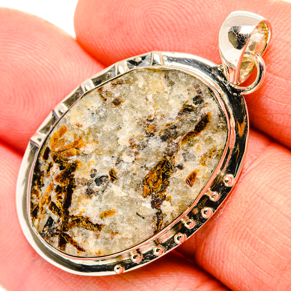 Astrophyllite Pendants handcrafted by Anasilvercos - PD30678