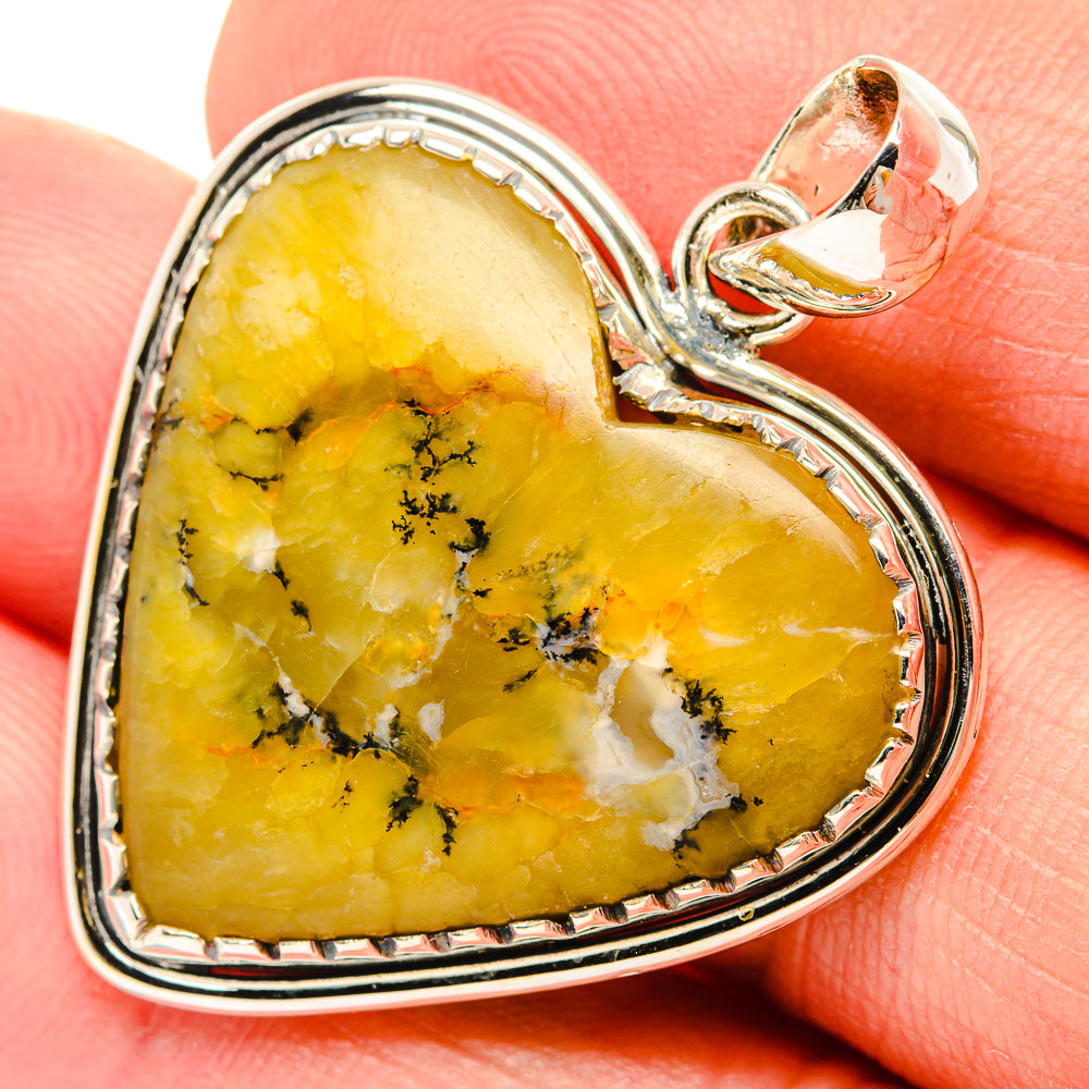 Lemon Jasper Pendants handcrafted by Anasilvercos - PD30682