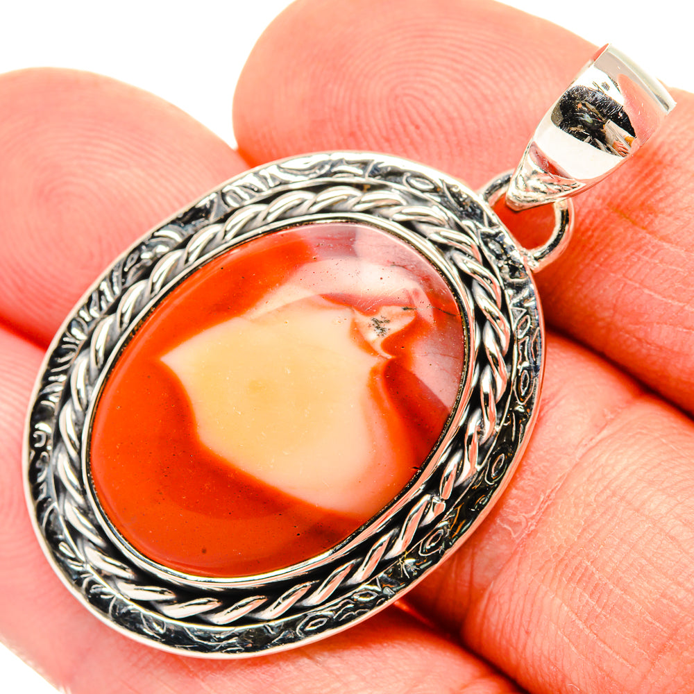 Mookaite Pendants handcrafted by Anasilvercos - PD30684