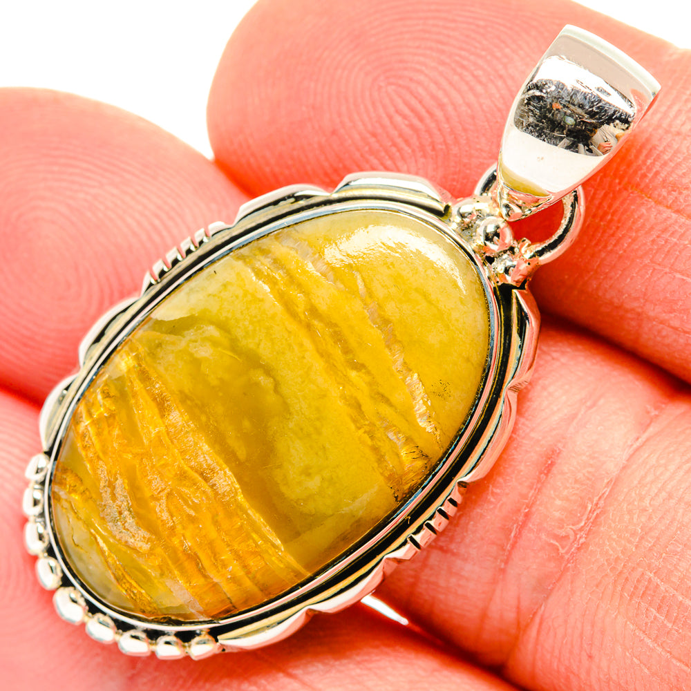 Ocean Jasper Pendants handcrafted by Anasilvercos - PD30685
