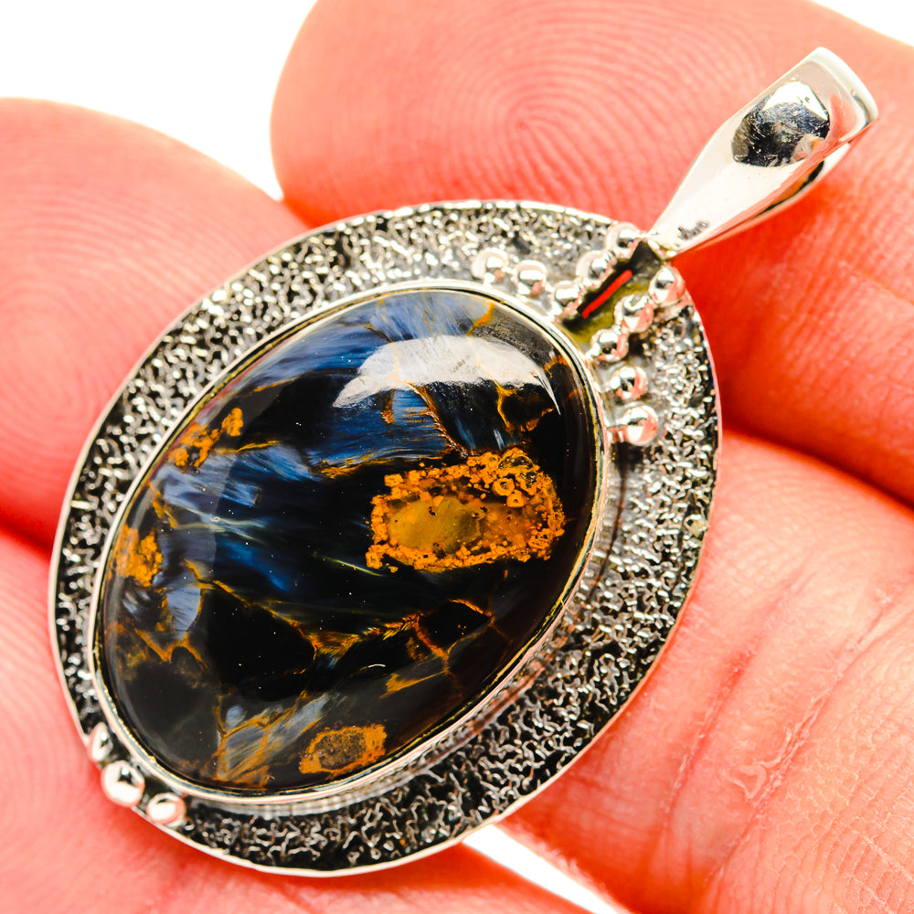 Pietersite Pendants handcrafted by Anasilvercos - PD30703