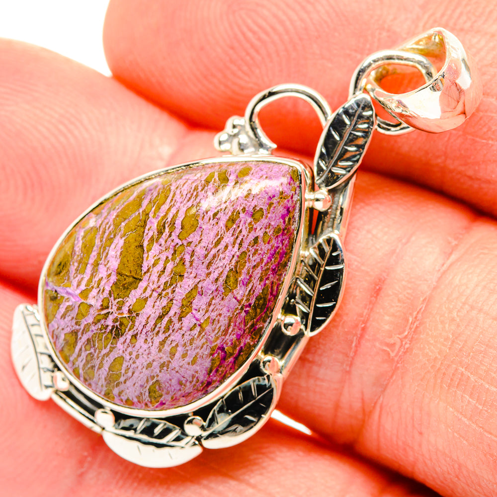 Stichtite Pendants handcrafted by Anasilvercos - PD30704
