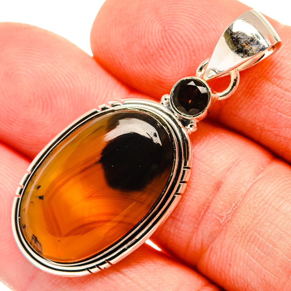 Montana Agate Pendants handcrafted by Anasilvercos - PD30719