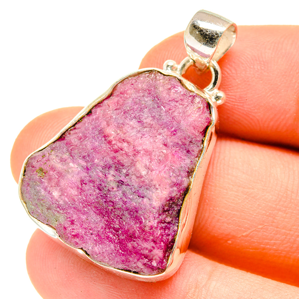 Pink Tourmaline Pendants handcrafted by Anasilvercos - PD3072