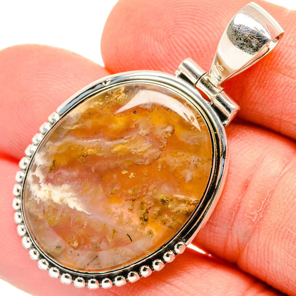 Montana Agate Pendants handcrafted by Anasilvercos - PD30732