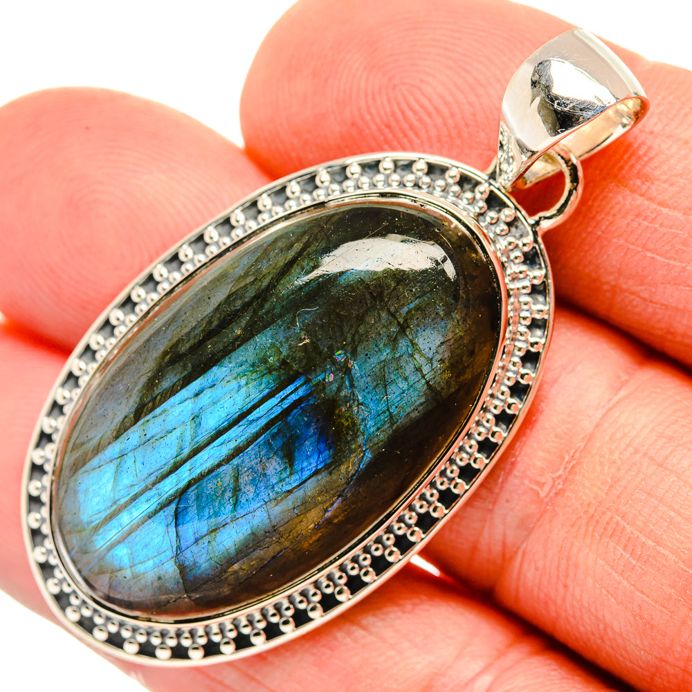 Labradorite Pendants handcrafted by Anasilvercos - PD30752