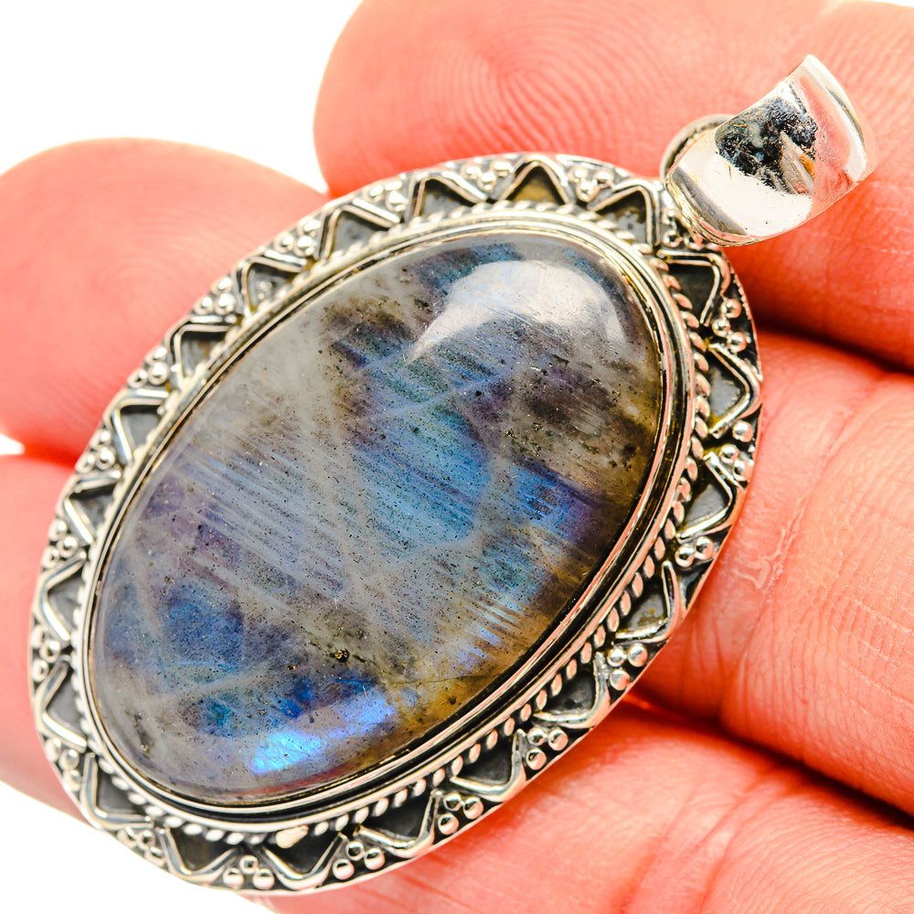Labradorite Pendants handcrafted by Anasilvercos - PD30753