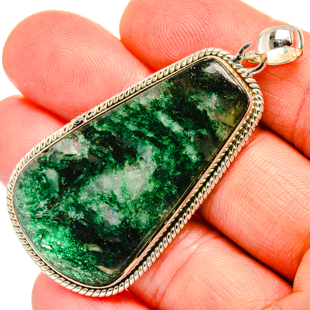 Green Aventurine Pendants handcrafted by Anasilvercos - PD30762