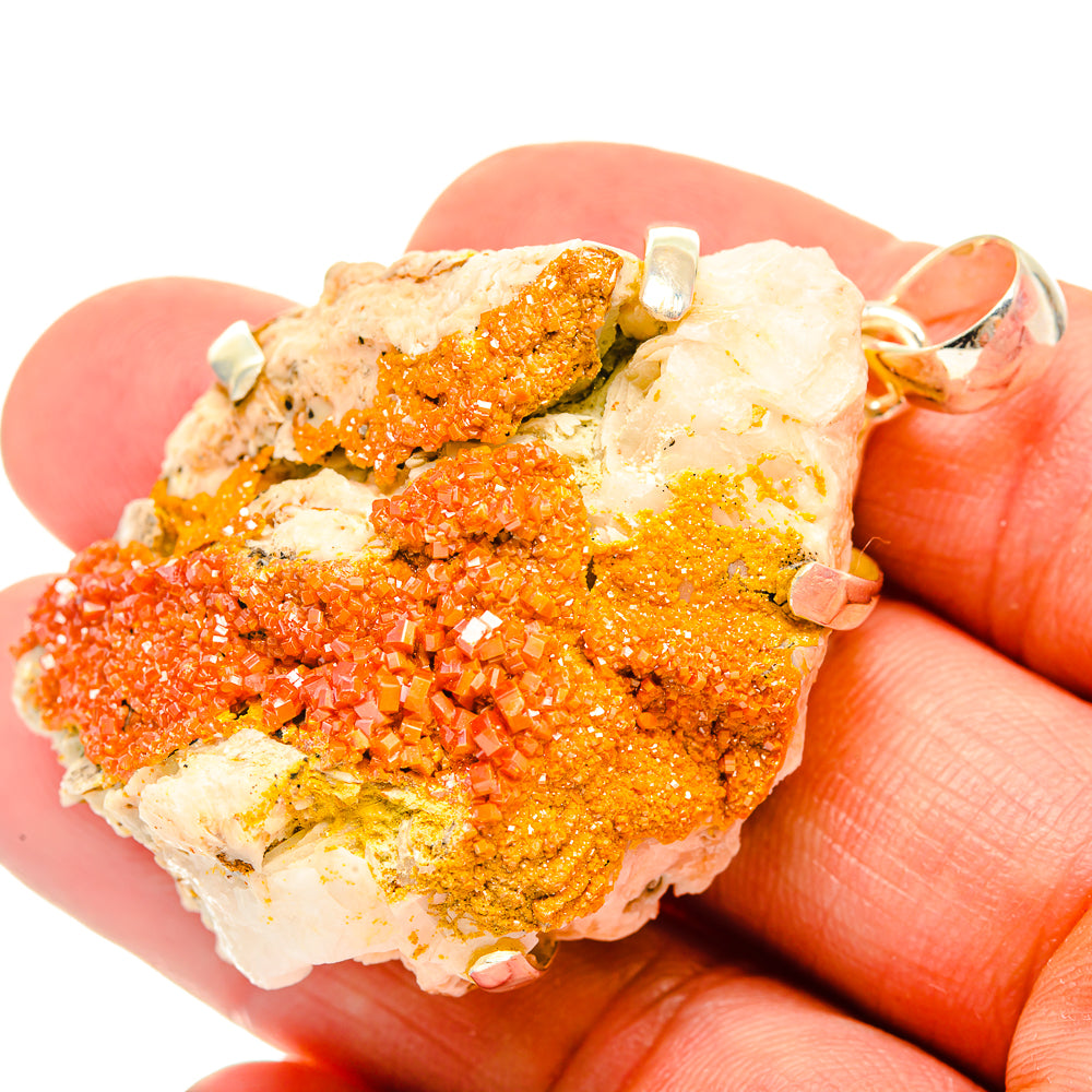 Vanadinite Pendants handcrafted by Anasilvercos - PD30766