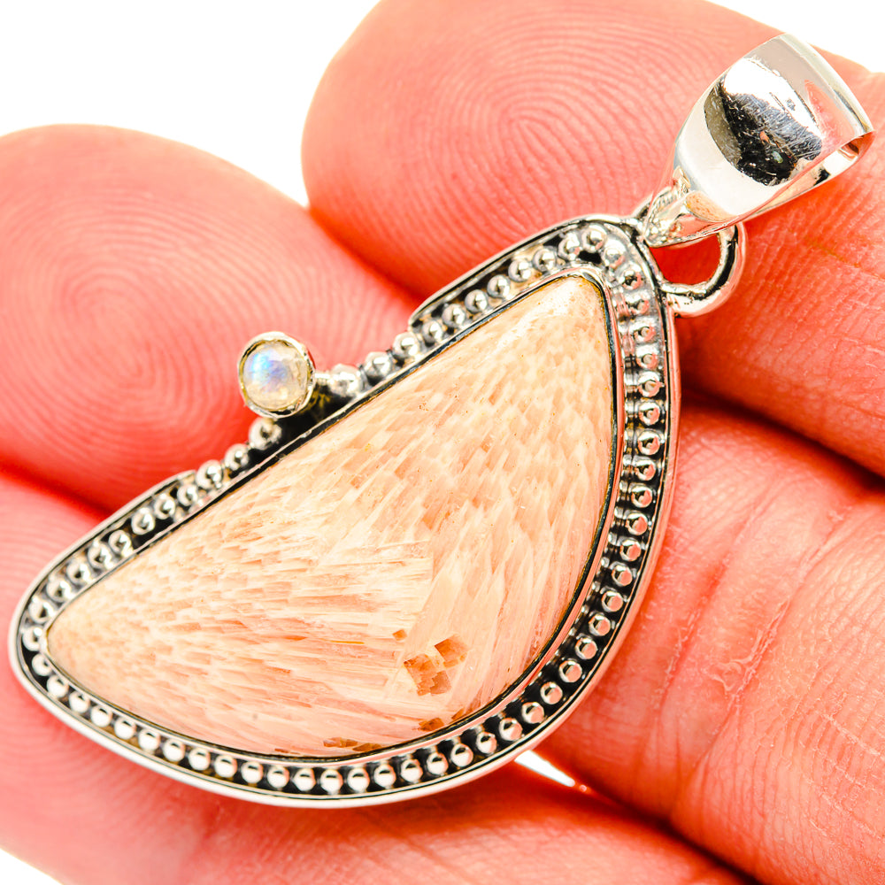 Scolecite Pendants handcrafted by Anasilvercos - PD30786