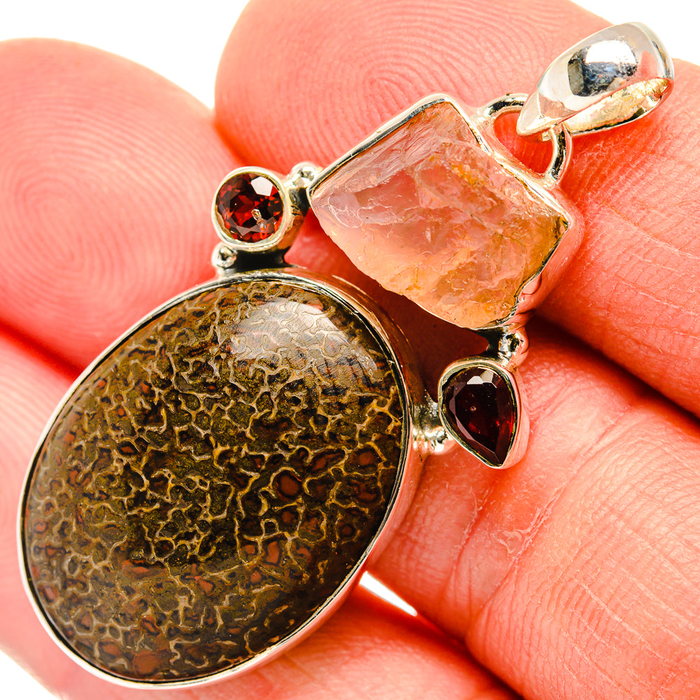 Dinosaur Bone Pendants handcrafted by Anasilvercos - PD30788