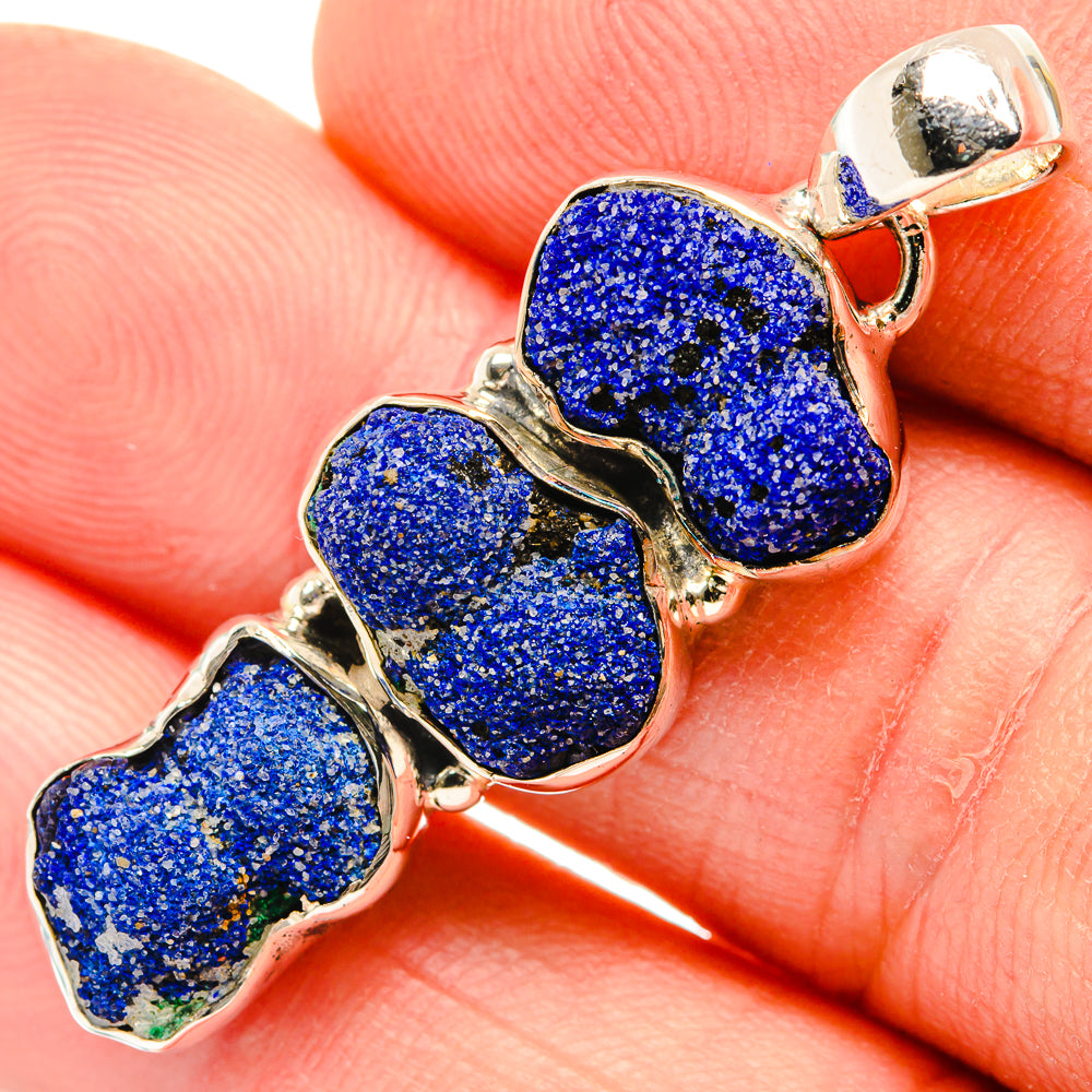 Lapis Lazuli Pendants handcrafted by Anasilvercos - PD30848