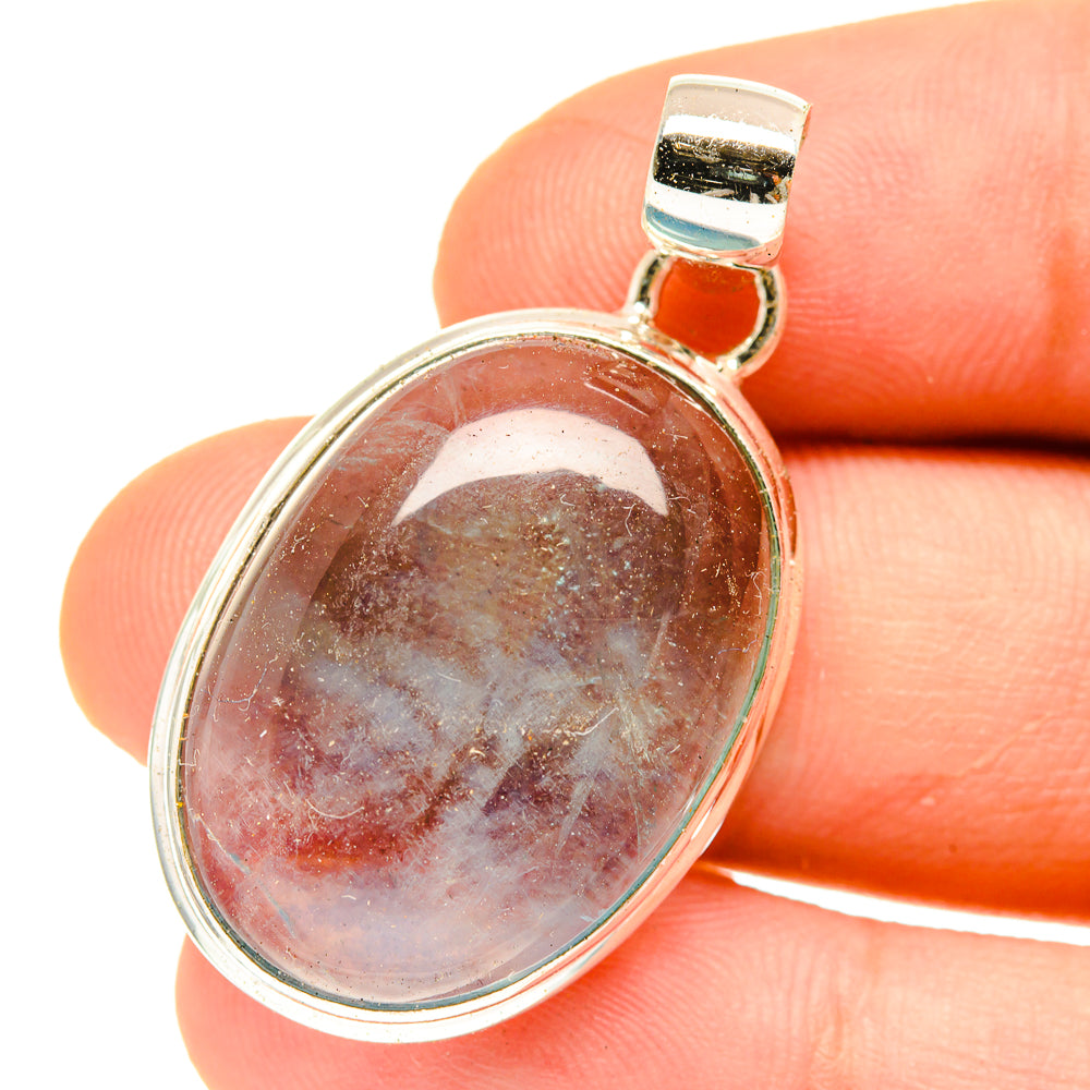Blue Fluorite Pendants handcrafted by Anasilvercos - PD3084