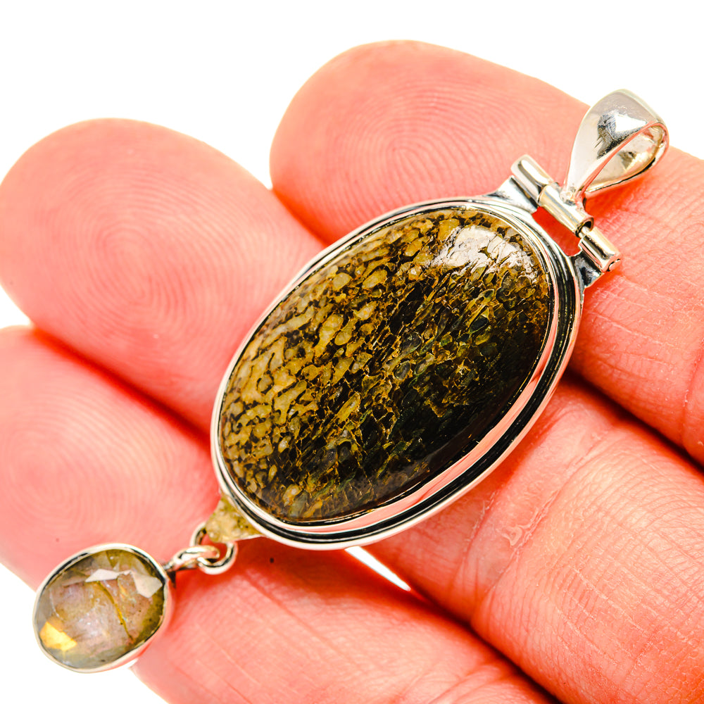 Dinosaur Bone Pendants handcrafted by Anasilvercos - PD30855