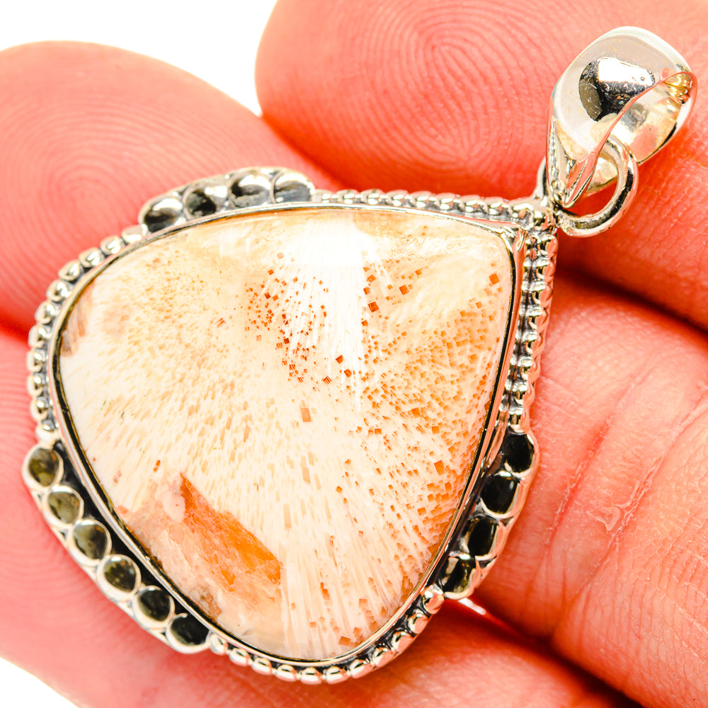 Scolecite Pendants handcrafted by Anasilvercos - PD30857