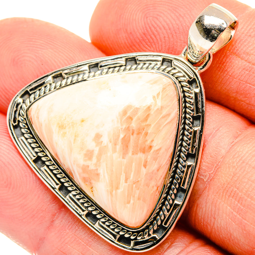 Scolecite Pendants handcrafted by Anasilvercos - PD30858