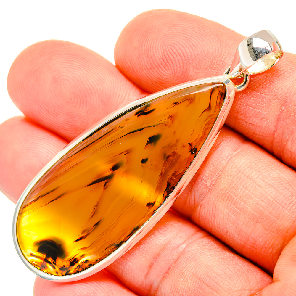 Montana Agate Pendants handcrafted by Anasilvercos - PD30925
