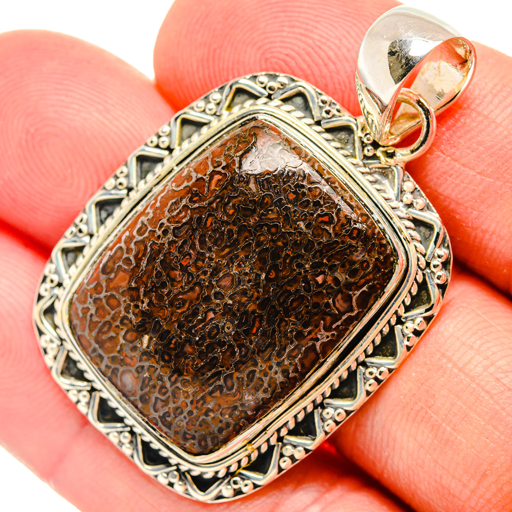 Dinosaur Bone Pendants handcrafted by Anasilvercos - PD30934