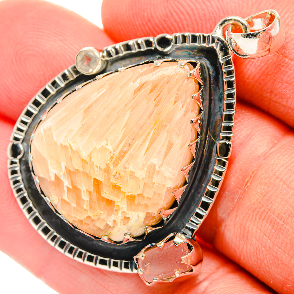 Scolecite Pendants handcrafted by Anasilvercos - PD30940