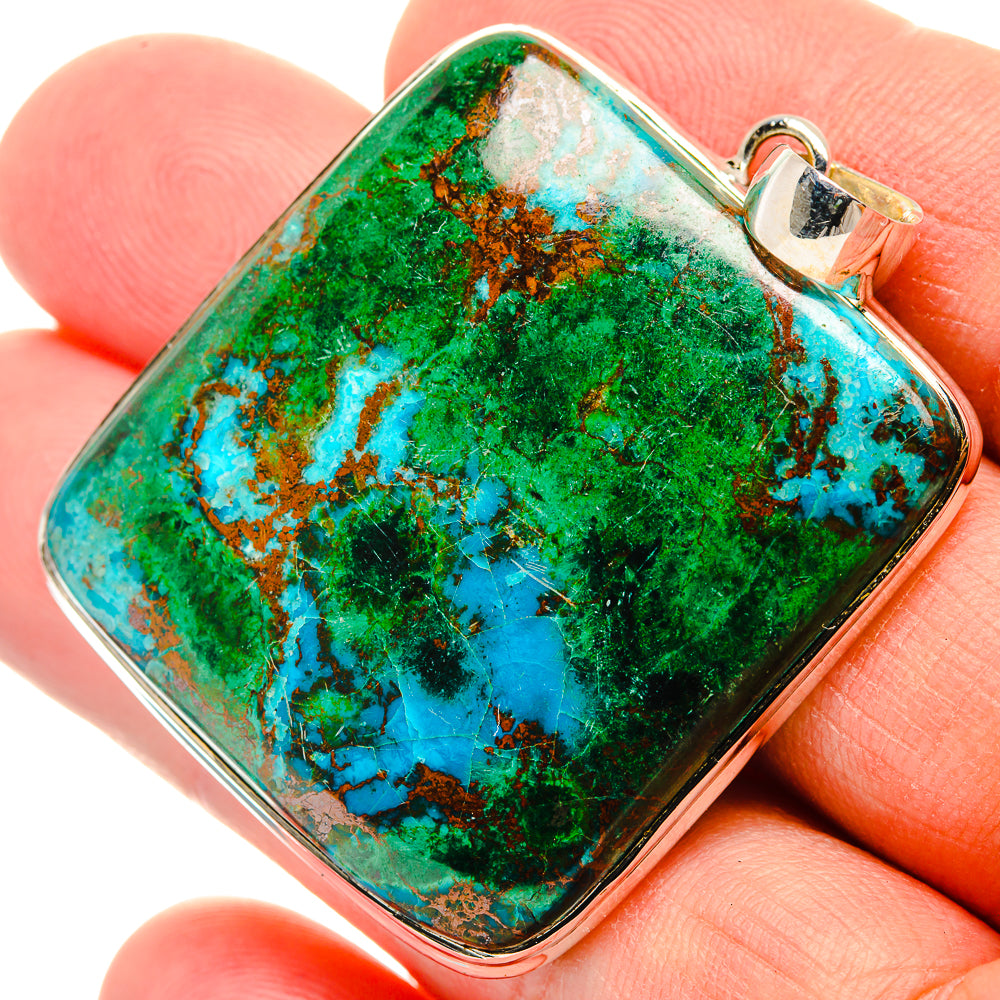 Malachite Pendants handcrafted by Anasilvercos - PD30951