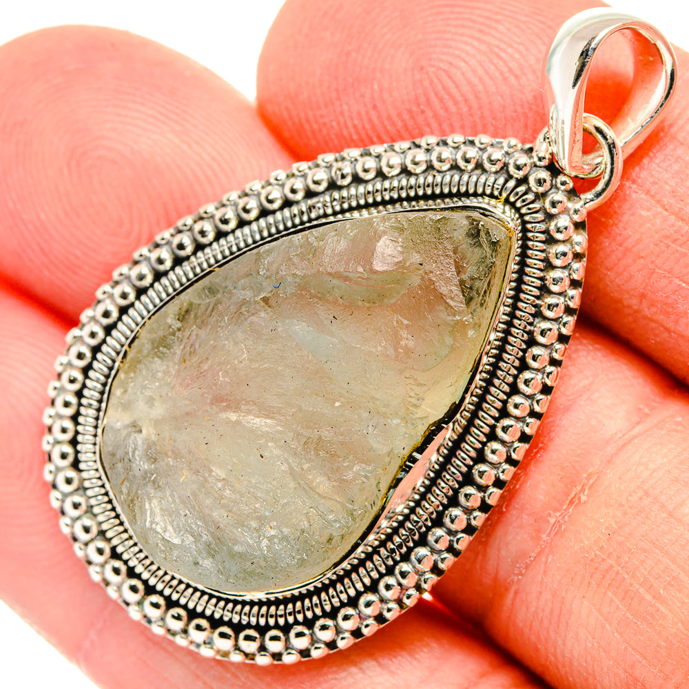 Prehnite Pendants handcrafted by Anasilvercos - PD30963