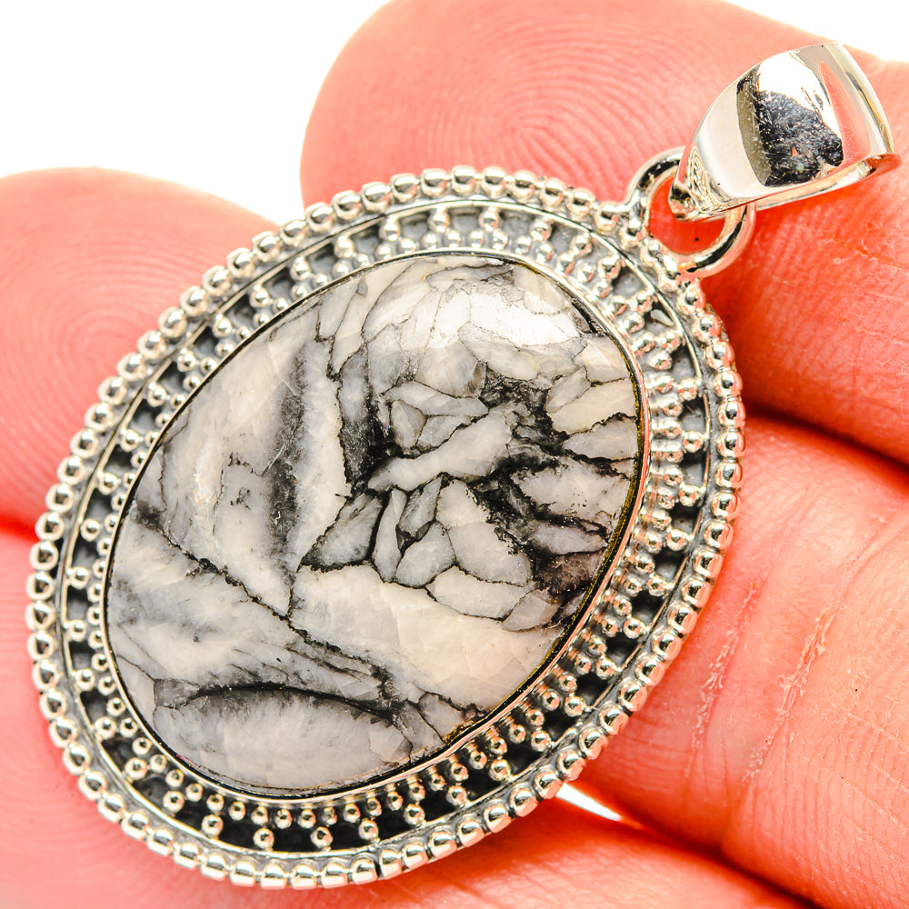 Pinolith Jasper Pendants handcrafted by Anasilvercos - PD30970