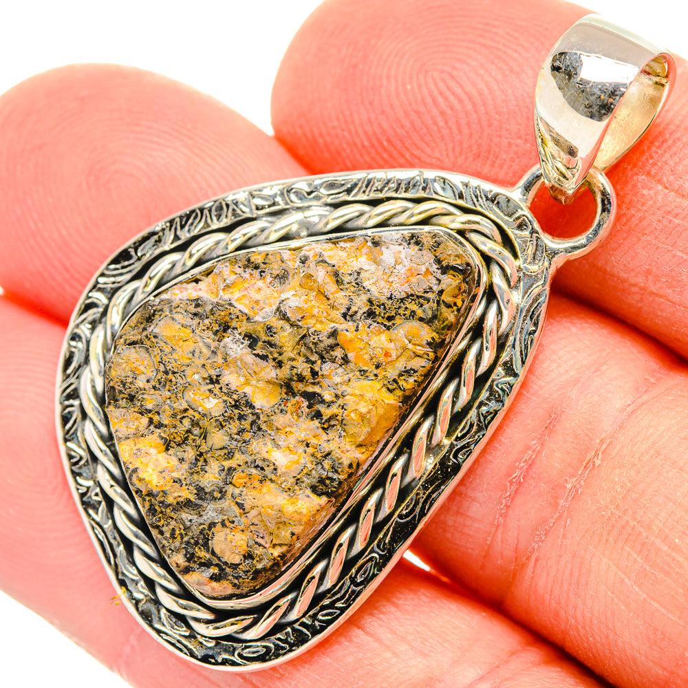 Poppy Jasper Pendants handcrafted by Anasilvercos - PD30985