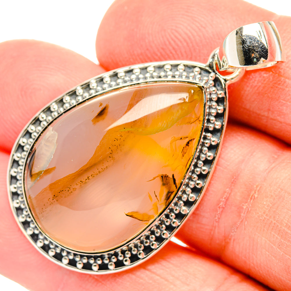 Montana Agate Pendants handcrafted by Anasilvercos - PD30997