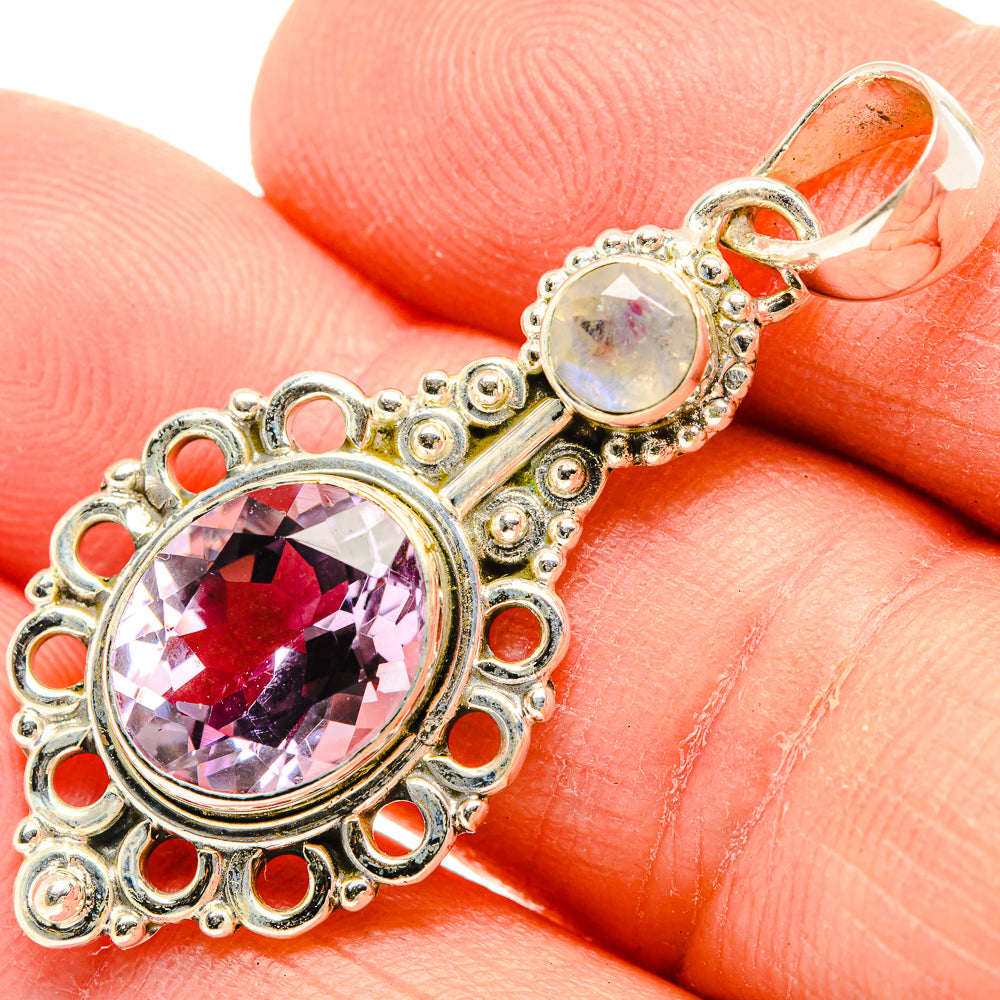 Amethyst Pendants handcrafted by Anasilvercos - PD31052