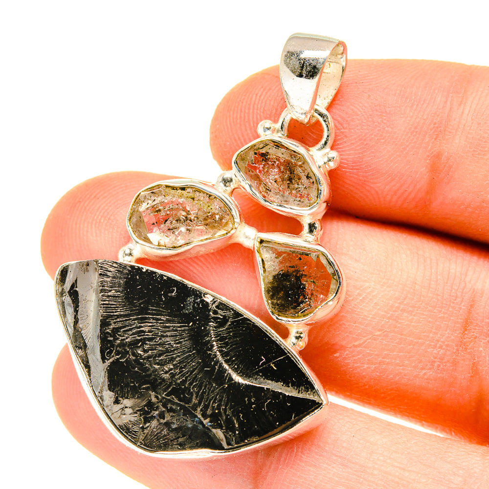 Shungite Pendants handcrafted by Anasilvercos - PD3106
