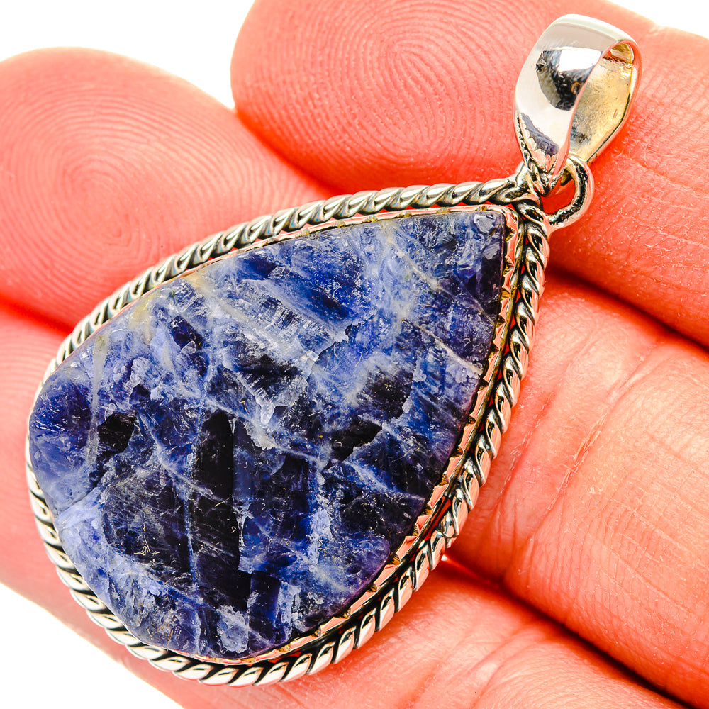 Sodalite Pendants handcrafted by Anasilvercos - PD31111