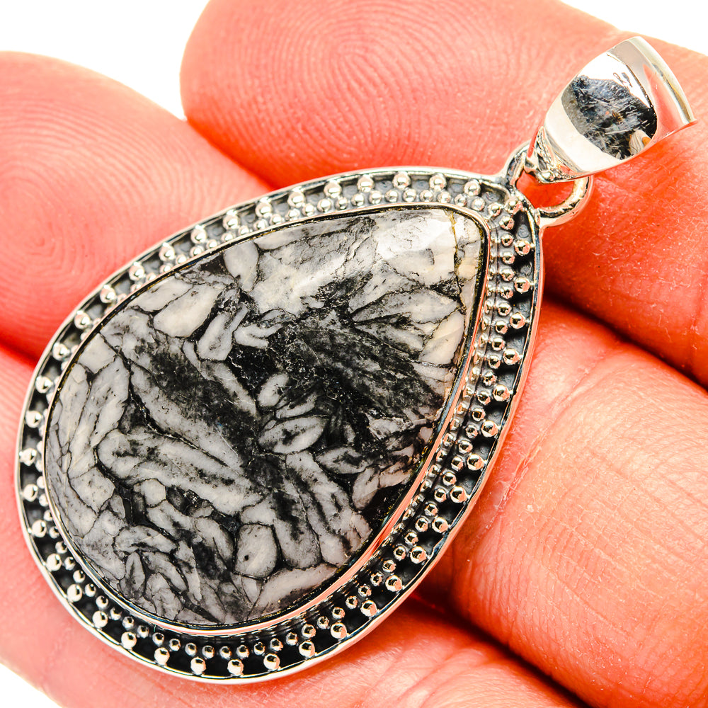 Pinolith Jasper Pendants handcrafted by Anasilvercos - PD31116