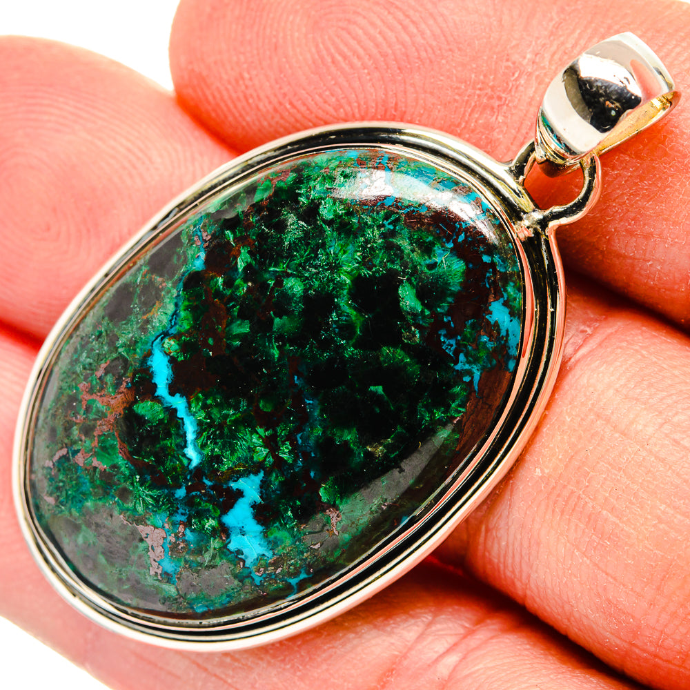 Malachite Pendants handcrafted by Anasilvercos - PD31120