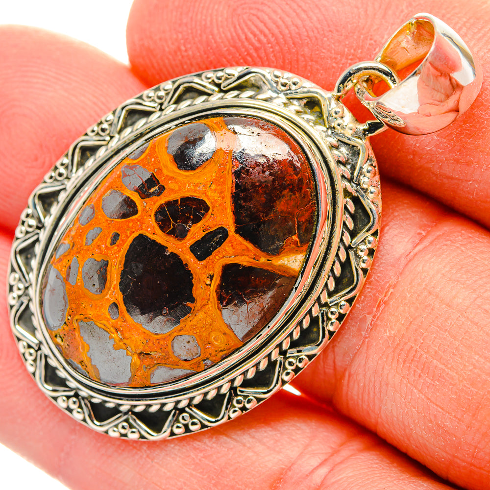 Bauxite Pendants handcrafted by Anasilvercos - PD31123