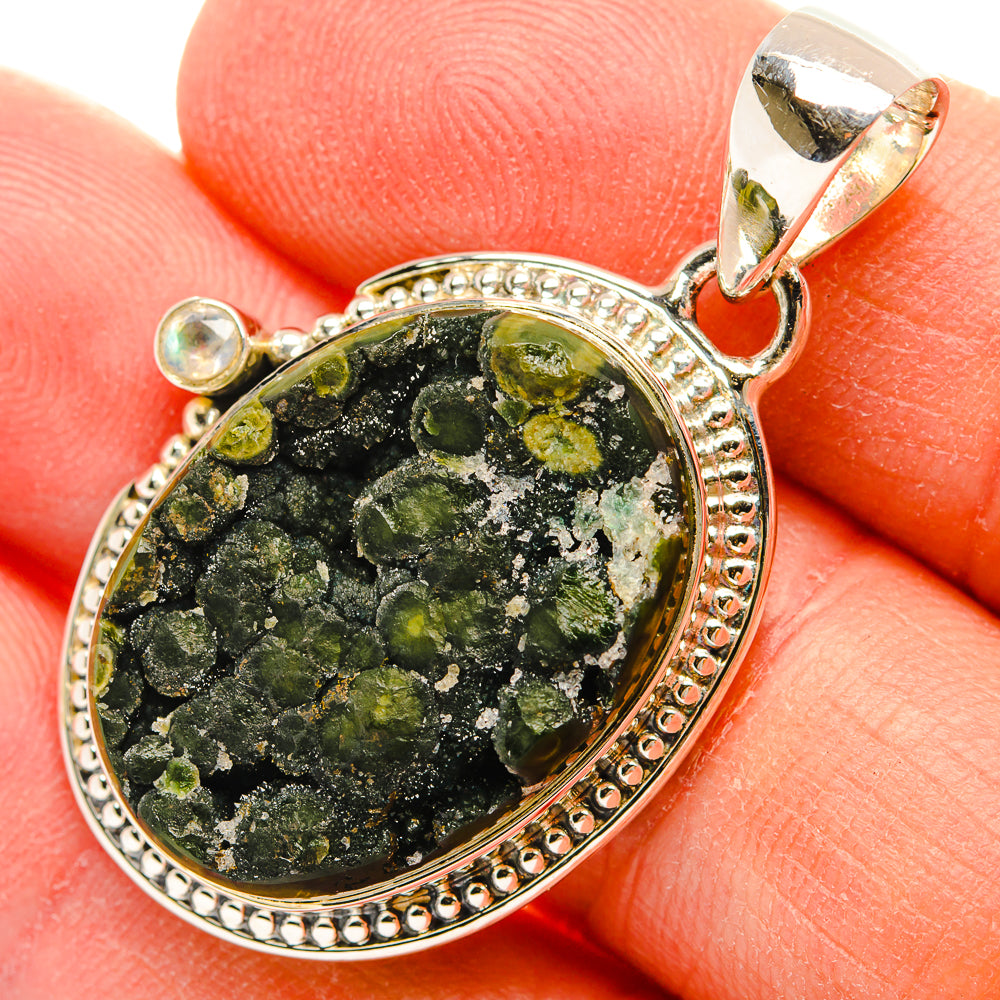Galaxy Jasper Pendants handcrafted by Anasilvercos - PD31133