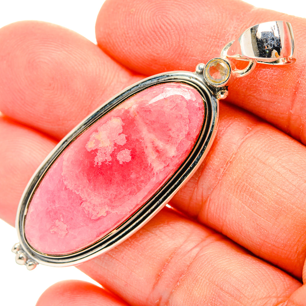 Rhodochrosite Pendants handcrafted by Anasilvercos - PD31146